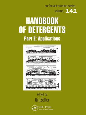 cover image of Handbook of Detergents, Part E